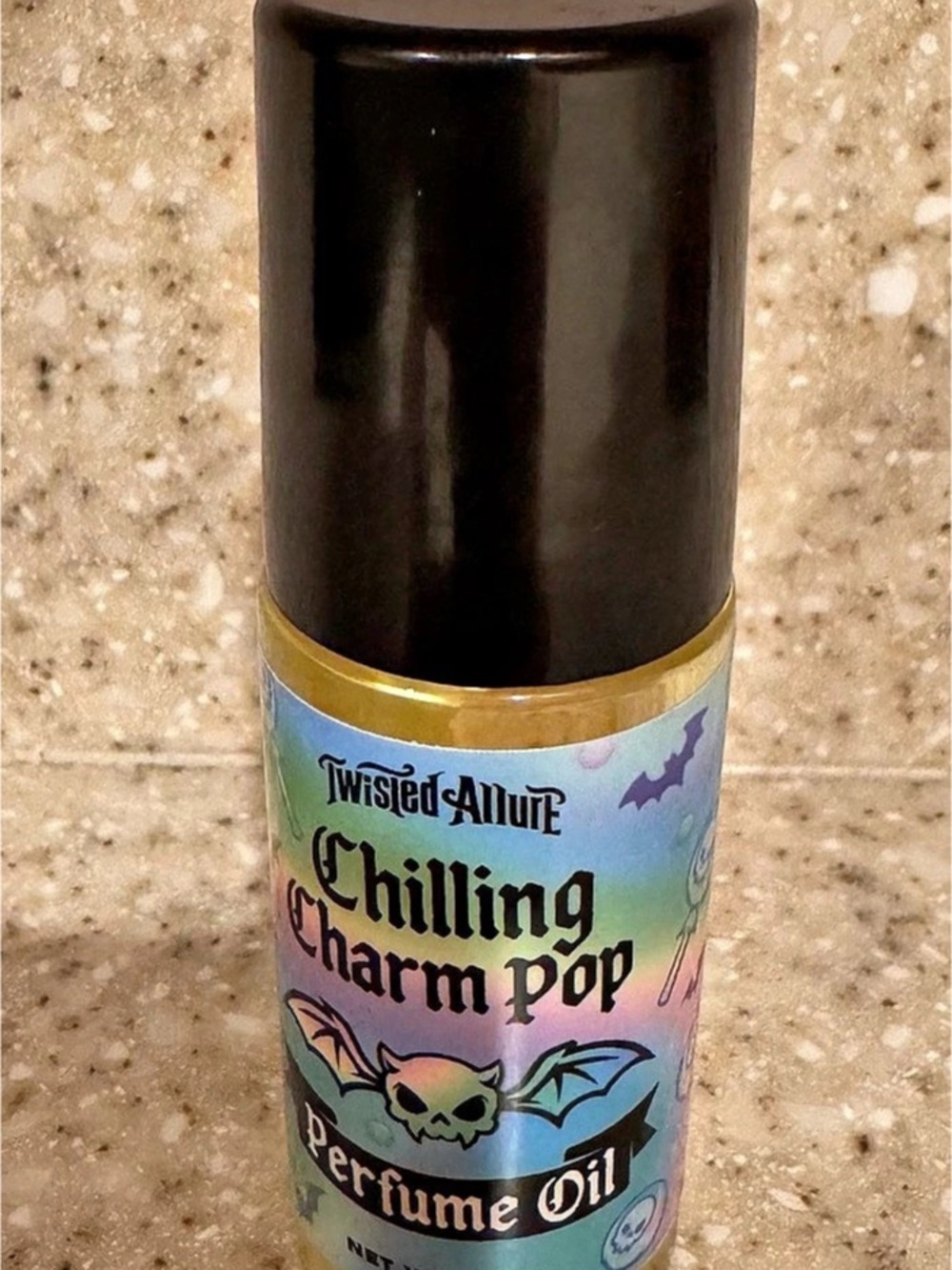 Twisted Allure Chilling Charm Pop Perfume Oil Green & Pink